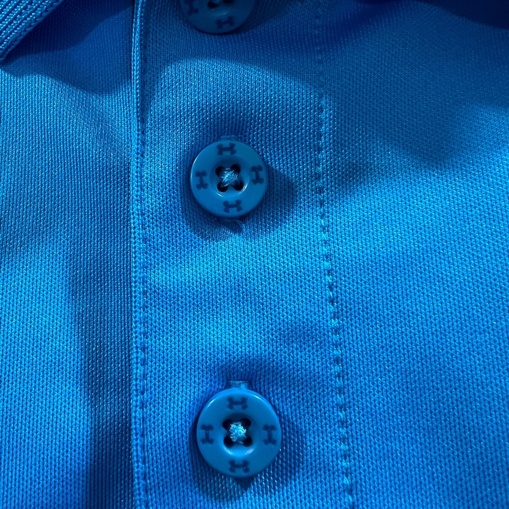 Under Armour Blue Performance Polo Shirt - Picture 5 of 5